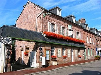Hotel Restaurant La Paix La Robe Et Le Palais Forges-les-Eaux Exterior photo